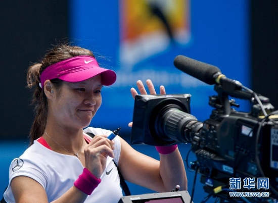 李娜進澳網(wǎng)四強