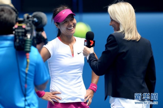 李娜進澳網(wǎng)四強