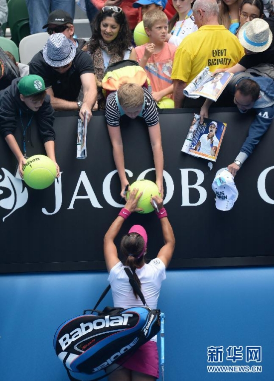 李娜進澳網(wǎng)四強