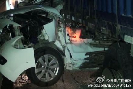 泉州高速車禍現(xiàn)場(chǎng)圖片