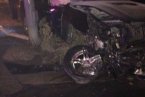 南京市區車禍 1日晚南京鼓樓區三汊河橋發生交通事
