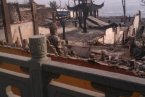 蕭山白龍寺火災 2月1日杭州蕭山區白龍寺內發生大火