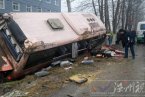 天門車禍 2月6日天門汪場鎮客車發生車禍致多人死傷