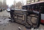 市南區車禍 2月7日青島市南區江西路發生車禍