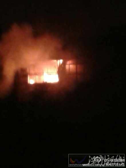 射陽縣模范路小區(qū)居民樓火災