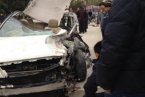 水唇車禍 今天下午陸河水唇鎮公路發生交通事故