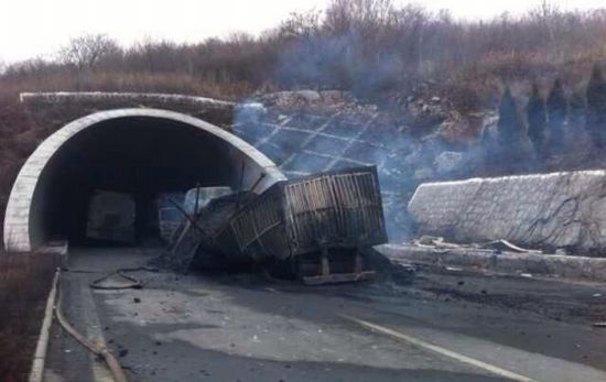 晉濟高速油罐車爆炸