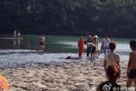 游客楠溪江溺亡 7月12日一名游客在楠溪江香樟花園游