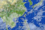 第十號臺風衛星云圖 7月19日16時臺風麥德姆衛星云圖