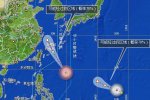 雙臺風(fēng)夏浪娜基莉 2014年雙臺風(fēng)夏浪和娜基莉最新動