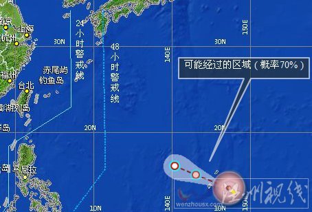 臺(tái)風(fēng)夏浪路徑