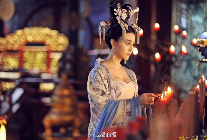 范冰冰來成都蓉城