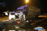 哈爾濱車禍 8月11日哈爾濱老機場路發生慘烈車禍致