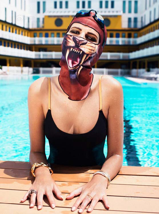 臉基尼大媽時裝風靡時尚圈