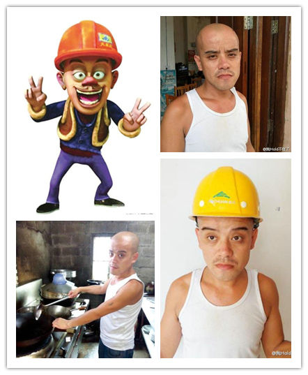 真人版光頭強出現(xiàn)了