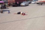 溫州甌海潘橋車禍 抱小孩的婦女被貨車撞倒當場死亡