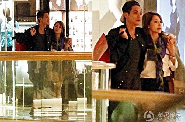 蕭亞軒與男友調情