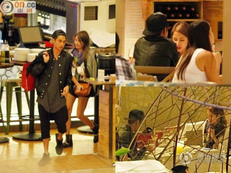 蕭亞軒與男友調情