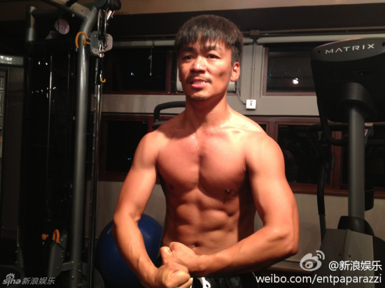 王寶強肌肉