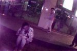 學生妹路邊乞討 其實是位33歲的中年婦女