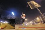 北京小伙和地鐵賽跑 144秒跑完一站回到車廂