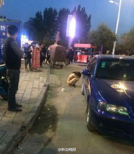 河南年輕女子遭游街