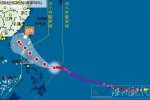 臺風美莎克最新動向 風力12級路徑向西移動