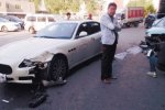 出租車撞瑪莎拉蒂負全責 賠30萬不夠修女司機被嚇哭