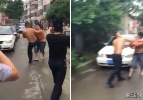 巡防隊員喝酒打人視頻截圖