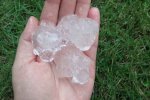 福州冰雹大如雞蛋 5月16日福州遭遇強對流天氣下暴雨