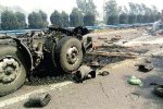 燒秸稈致車禍2死6傷 濃煙致蘭南高速車禍