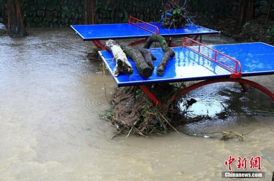 開(kāi)化暴雨引發(fā)洪災(zāi)