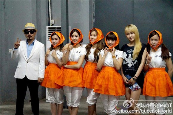 陳梓童和好多韓國(guó)明星合作過