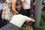 奔馳女逆行事件 7月22日南京女子被罰款撕扯交警褲子