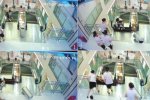 女子被攪入扶梯 荊州安良百貨商場一名女子被卷入電