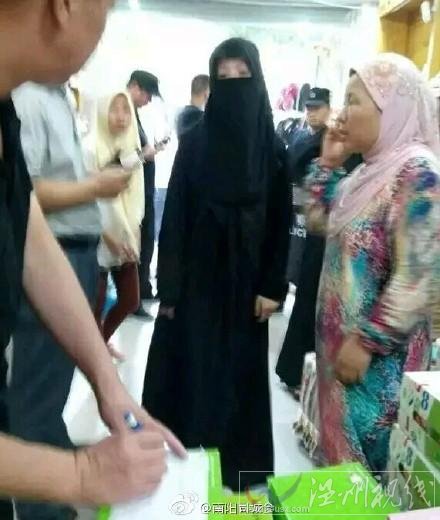 河南現黑衣蒙面女身份未知