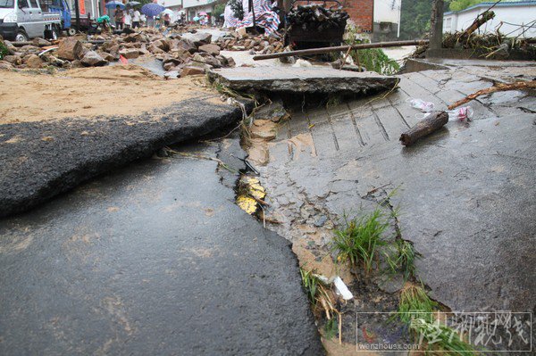 安徽霍山受災嚴重