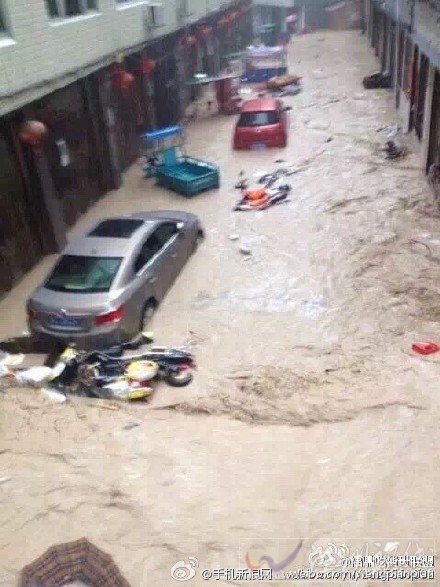 福建福鼎出現嚴重內澇
