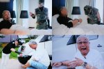 謝賢為曾江洗腳 謝賢給曾江洗腳鞠躬