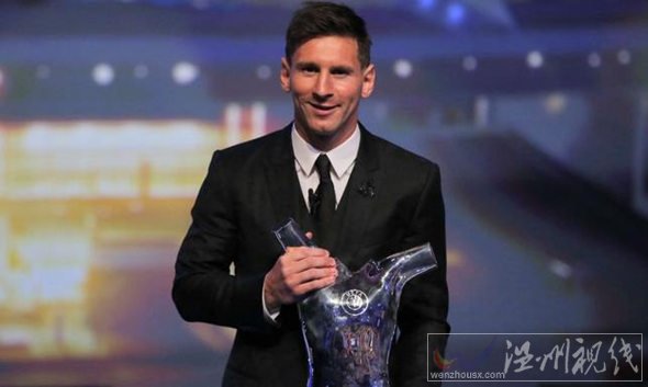 2015梅西獲最佳球員