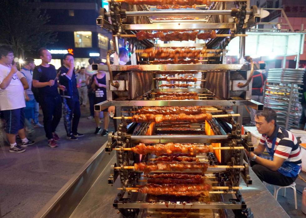 沈陽現烤串神機