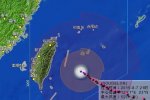 超強臺風蘇迪羅再加強為16級 8日凌晨登陸臺灣