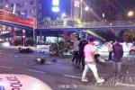 昆明車禍 9月13日昆明一二一大街摩托車逆行發生車禍