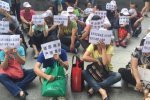南京奧銀事件 9月18日南京市民控訴奧銀房產(chǎn)