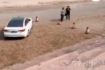 操場飆車撞人 山東建筑大學操場飆車女生被撞殘