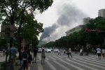 武漢高校失火 9月25日中南民族大學發生火災
