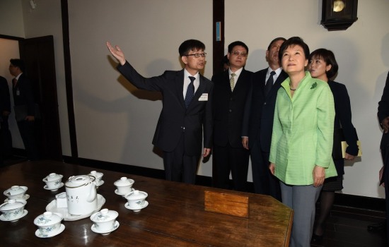 樸槿惠訪問(wèn)舊址