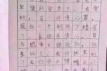 小男生寫(xiě)相思日記 臺(tái)州路橋二年級(jí)小學(xué)生的相思日記