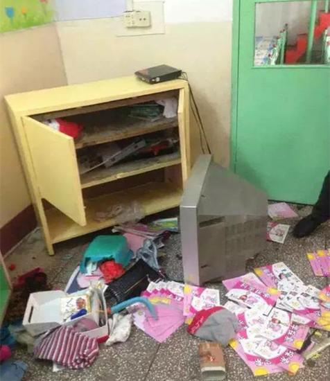 幼兒園電視機砸死男童