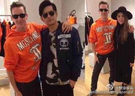 周杰倫昆凌意大利逛街秀恩愛(ài)